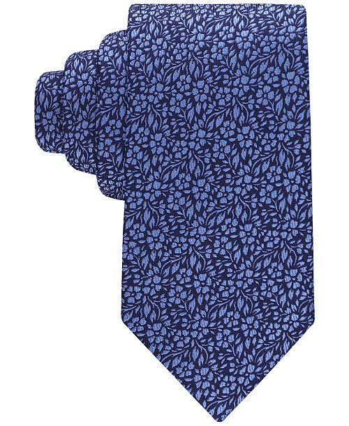 alfani Tommy Hilfiger Men's Porto Tonal Floral Tie Men's Fashion & Accessories
