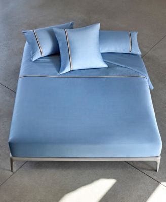 CLOSEOUT! by Hugo Boss B Linea 300-Thread Count Cotton 4-Pc. Sheet Set, Queen