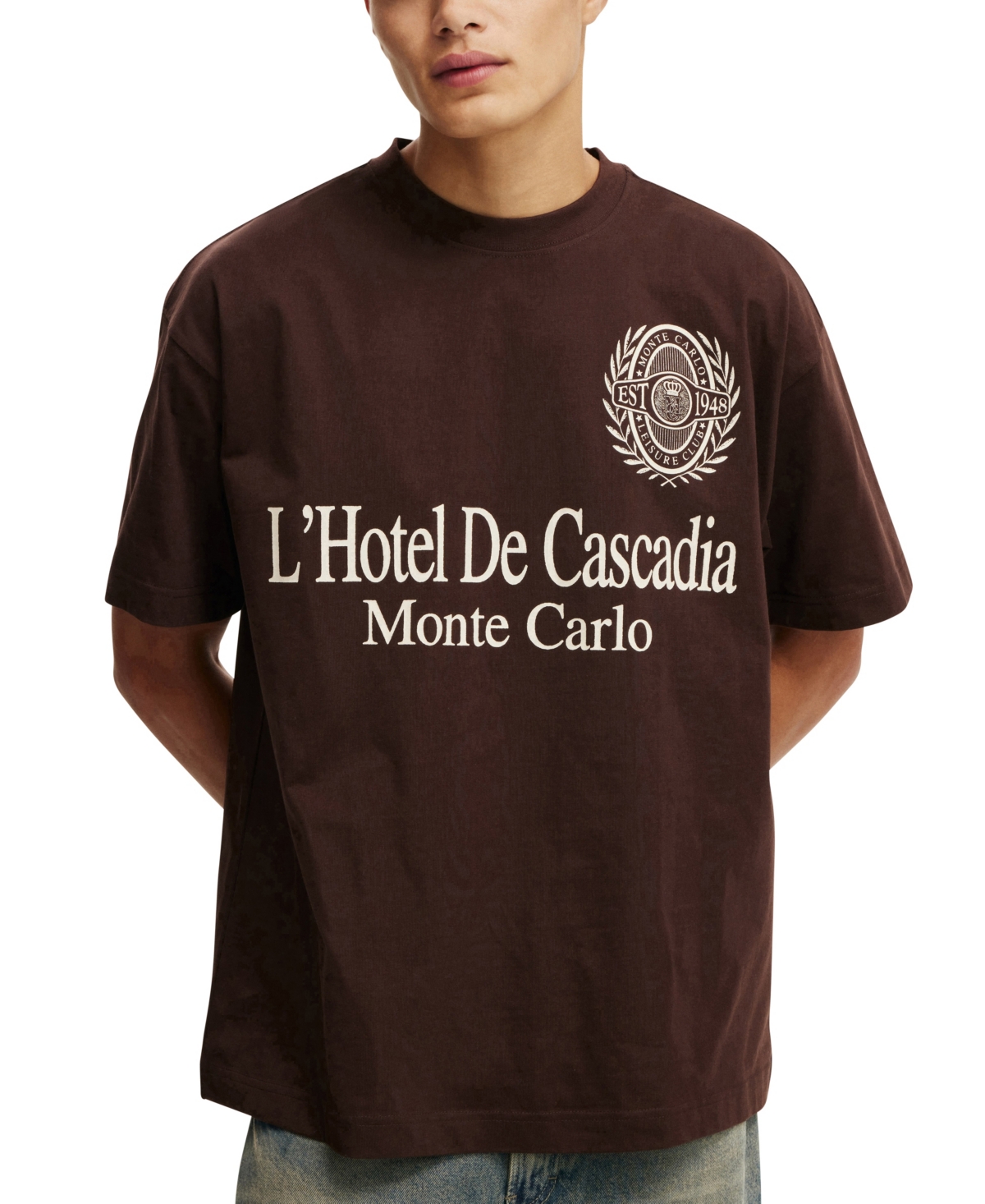 COTTON ON MEN'S BOX FIT GRAPHIC T-SHIRT 