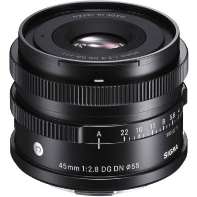 45mm f/2.8 DG DN Contemporary Lens for L Mount, Bundle with ProOptic 55mm Filter Kit, Flex Lens Shade, Lens Pouch, Lens Cleaner, Cleaning Kit,