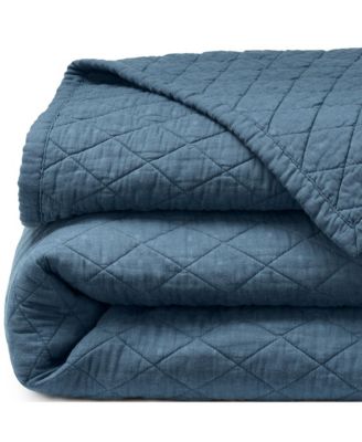 Solid Diamond Double Voile Quilt