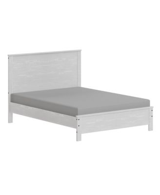 Heavy-Duty Solid Wood Bed Frame – Minimalist & Modern Support