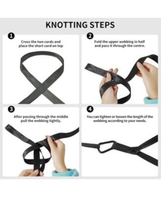 Swing Hammock 1-Person Camping Hammock Sturdy Portable Durable Swing 180kg Load Capacity for Outdoor, Trekking, Travelling, Garden