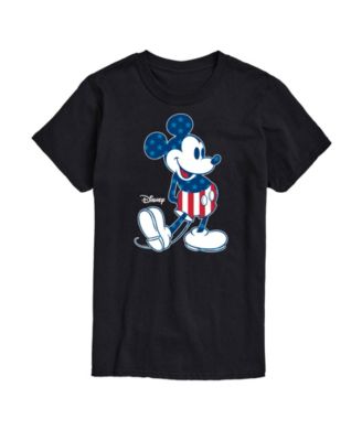 Men's Disney Mickey Mouse American Short Sleeve T-Shirt
