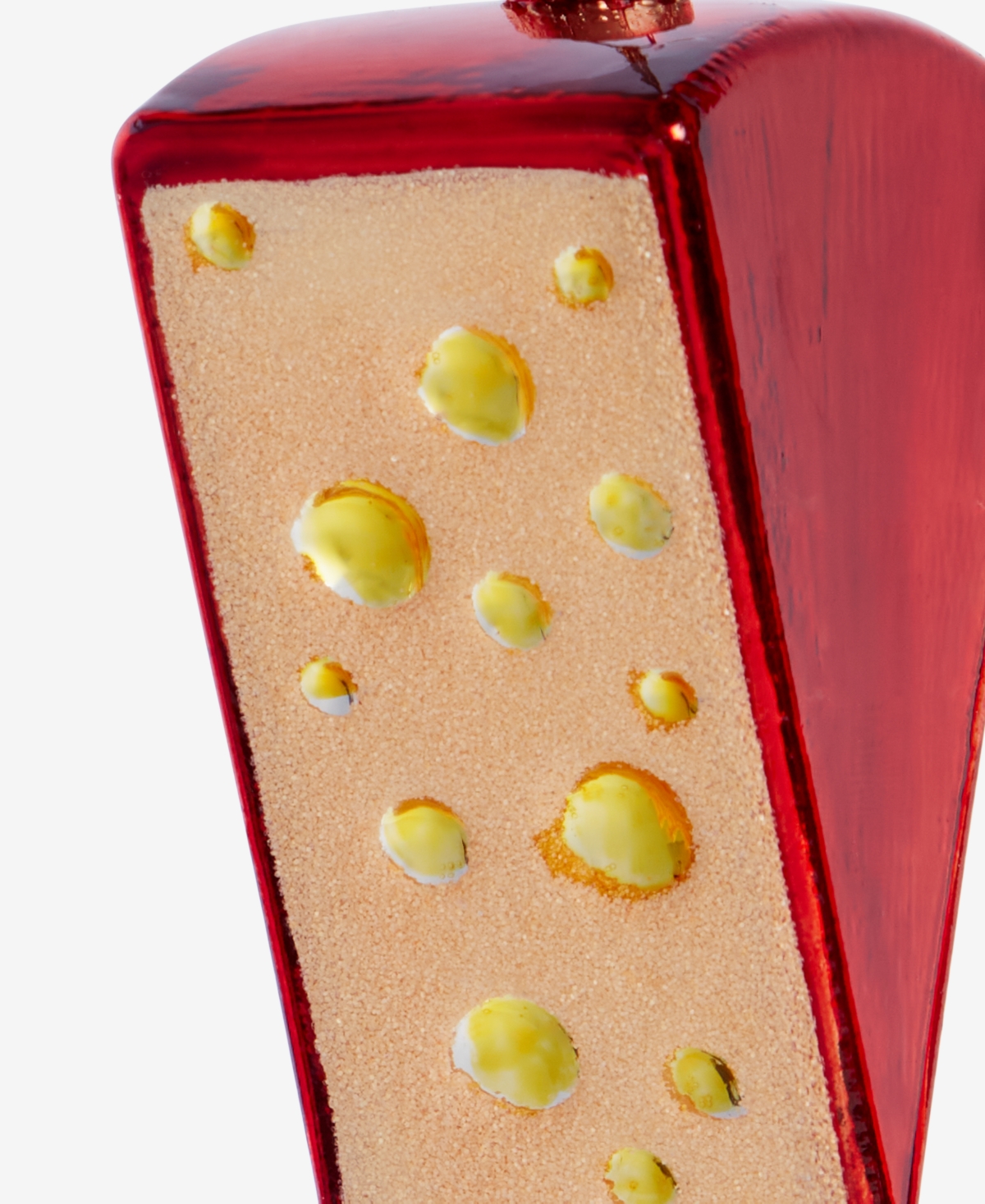 Holiday Lane Foodie Cheese Block Ornament, Macy's Exclusive In Transparent