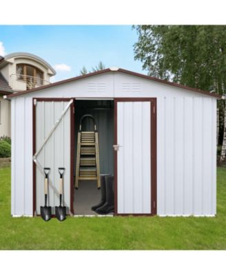 Metal garden sheds outdoor storage sheds