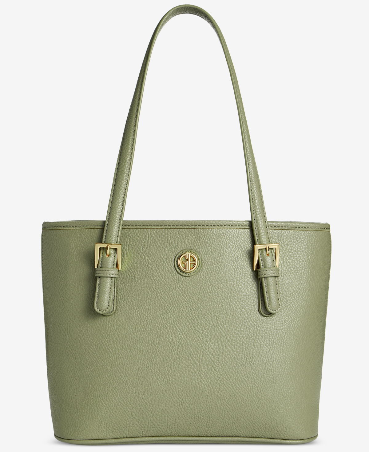 Pebble Tulip Large Tote, Exclusively at Macy's - Gossamer Green