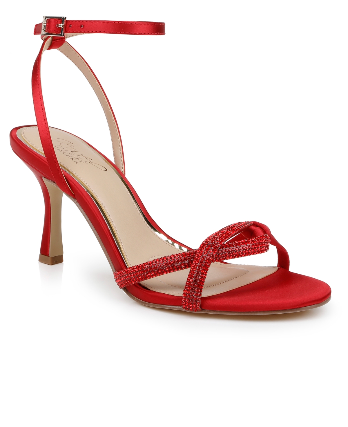 Jewel Badgley Mischka Fiji Ankle Strap Sandal