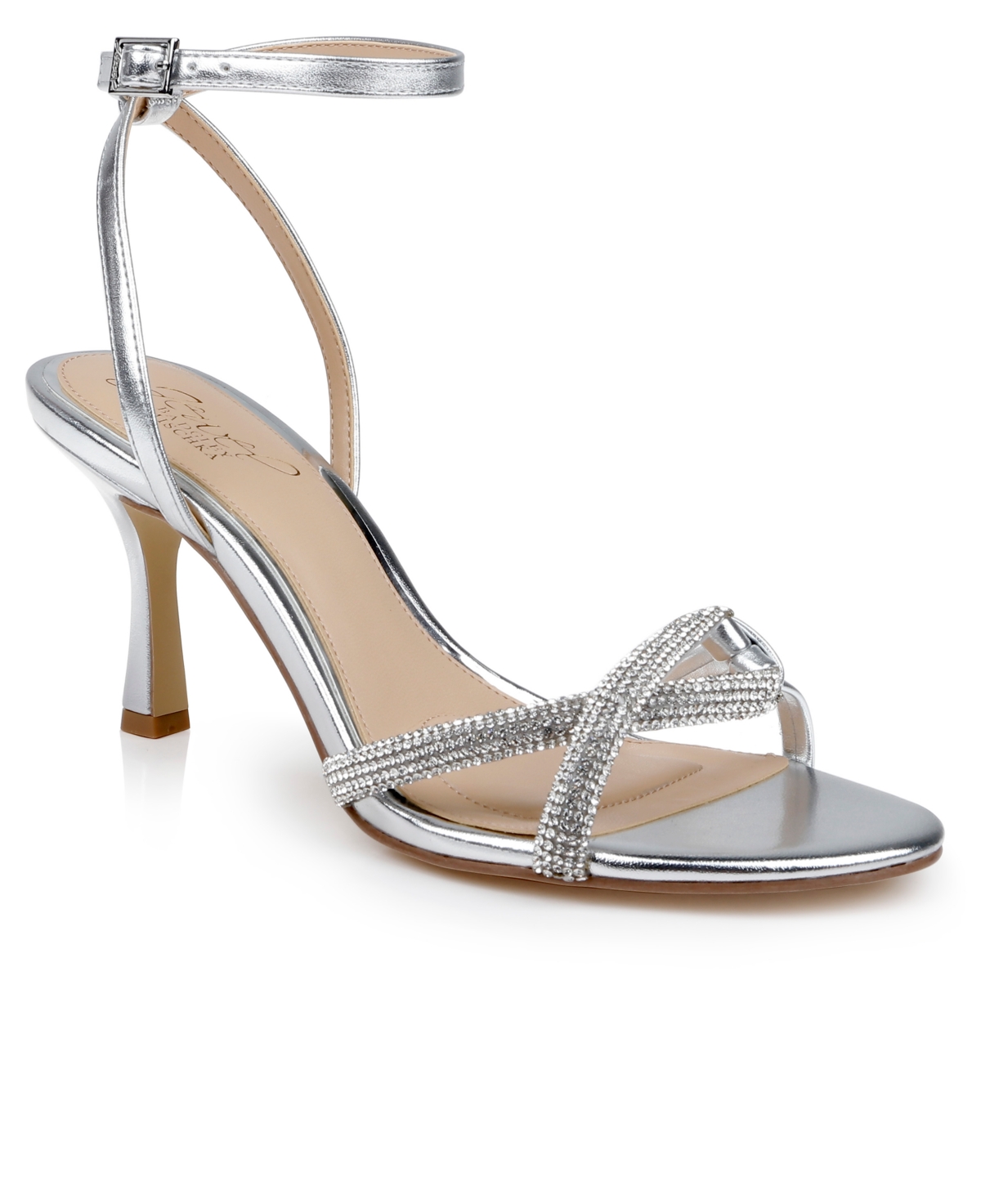 Jewel Badgley Mischka Fiji Ankle Strap Sandal