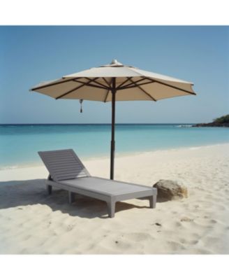 Adjustable & Waterproof Outdoor Patio Chaise Lounge Chairs - 1-Count