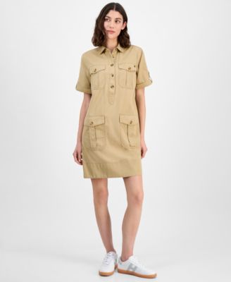 Tommy Hilfiger - Women's Short-Sleeve Utility Dress