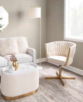 68" Marble Fran Floor Lamp