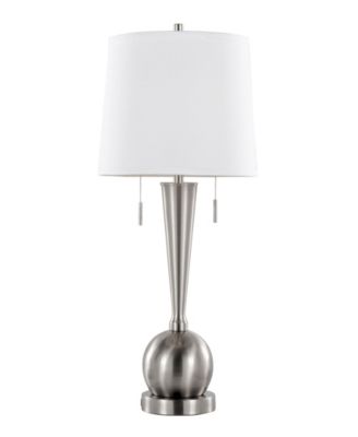 30.25" Metal Jules Contemporary Table Lamp, Set of 2