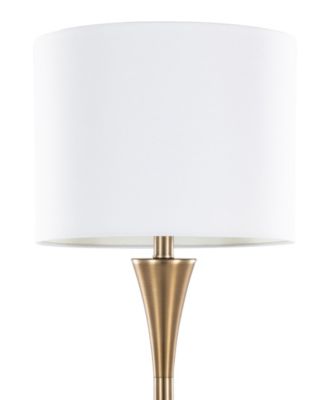 65" Metal Lenuxe Contemporary Floor Lamp