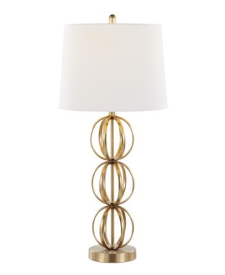 29" Metal Linx Contemporary Table Lamp, Set of 2