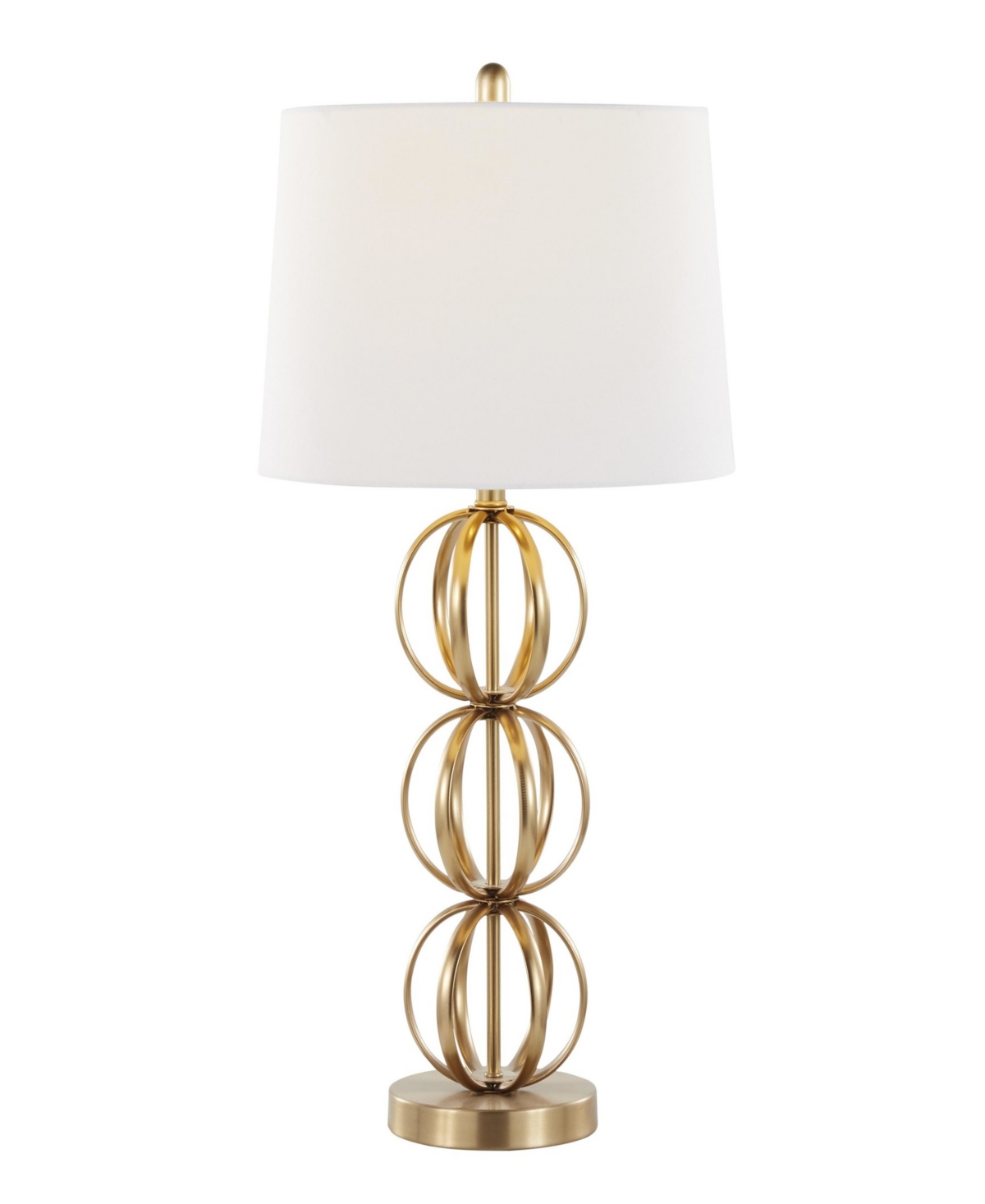 Lumisource 29" Metal Linx Contemporary Table Lamp, Set Of 2 In Gold