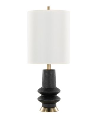 26" Polyresin Lloyd Contemporary Table Lamp, Set of 2