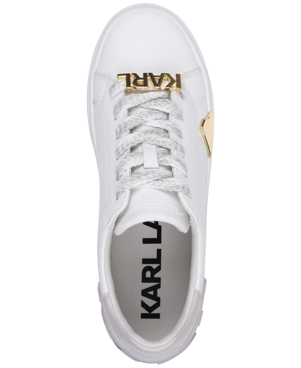 Karl Lagerfeld Women's Melora Lace-up Sneakers In White