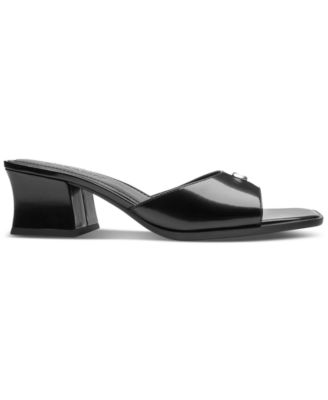 [SALE!!] ★COACH Sculpted C Block Heel★ サンダル COACH Women's Sculpted C Leather Block-Heel Sandals - Macy's