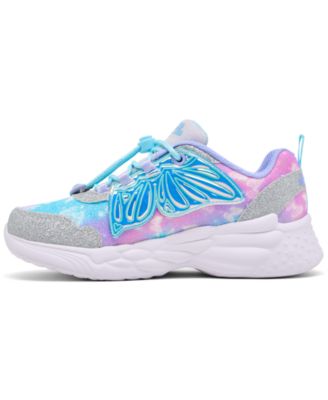 Little Girls Dream Racer - Wing Brites Light-Up Casual Sneakers from Finish Line