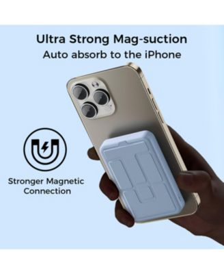 10000mAh Portable Magnetic Wireless Charge Power Bank w/ Phones Stand