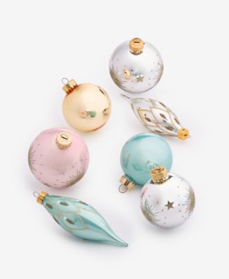 Opulence Set of 22 Glass Mixed Ornaments, Macy's Exclusive