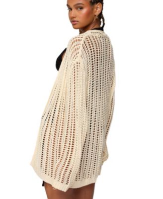 Women's Darcee Oversized Crochet Cardigan