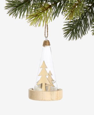 Tree and Polar Bear Ornament, Macy's Exclusive 