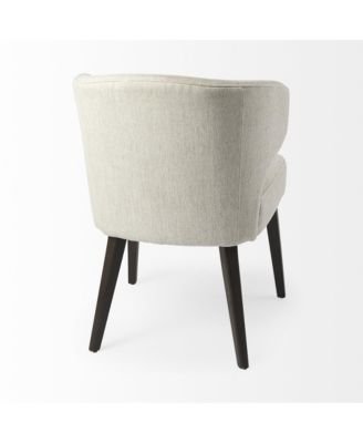 Upholstered Wingback Side Chair for Dining Table or Accent Seating