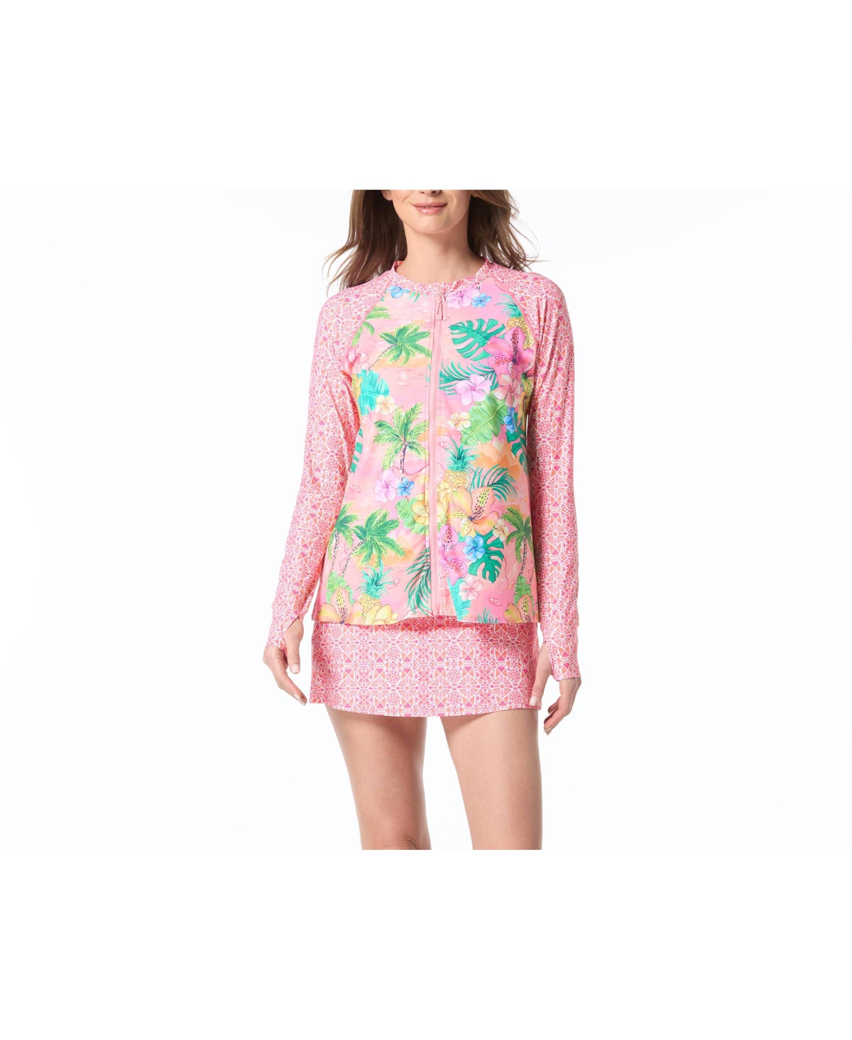 Women's Swim Mary Rash Guard - 970-multi