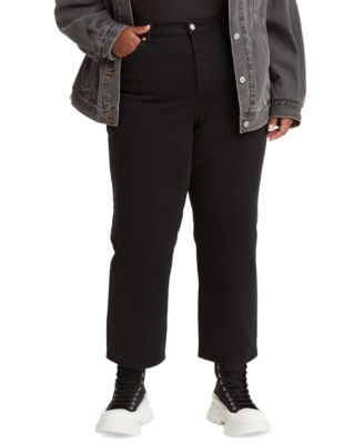 Levi's - Plus Size Wedgie High-Rise Straight-Leg Jeans