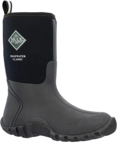 Мужские ботинки MUCK Edgewater Classic Mid Boot, цвет: Чёрный