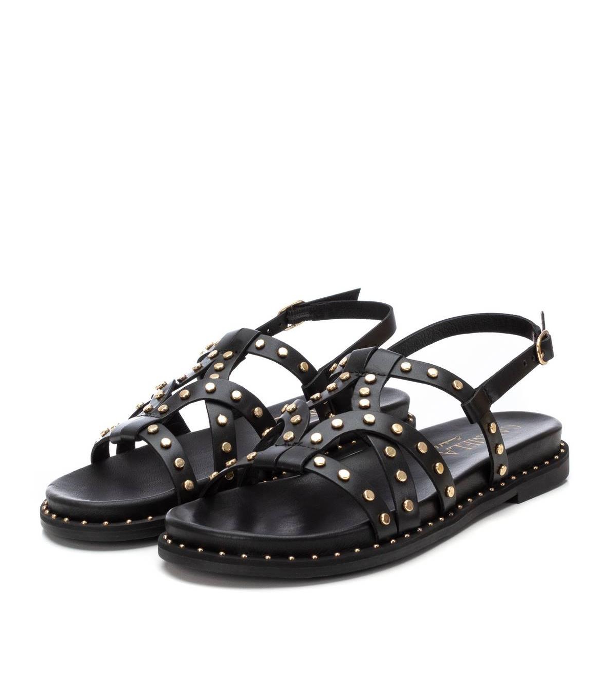 Carmela Leather Women's Fashion Sandals By Xti