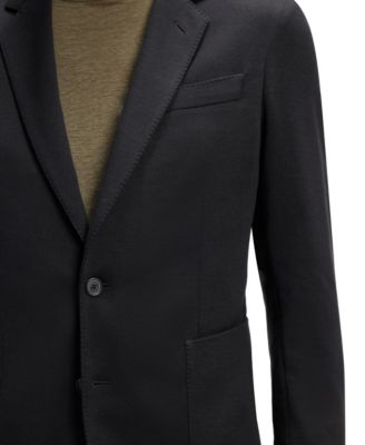 Hugo Boss BECKHAM x BOSS Men's M&eacute;lange Cotton Blend Blazer