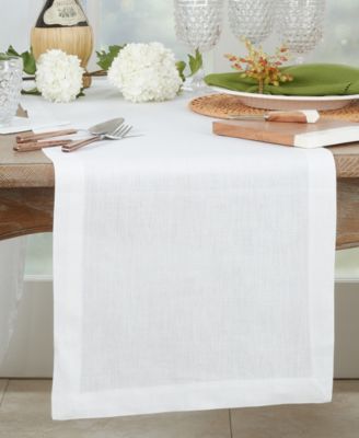 Pure Linen Table Runner, 16" x 72"