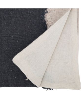 Squiggle Fringed Table Runner, 16" x 72"