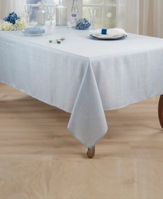Classic Stitched Plaid Tablecloth, 65" x 120"