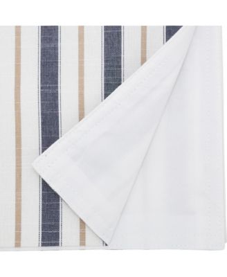 Modern Striped Table Runner, 16" x 120"