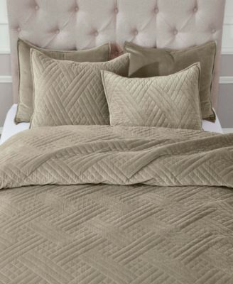 Karina Cotton Velvet Lightweight 3-Pc. Quilt Set, King