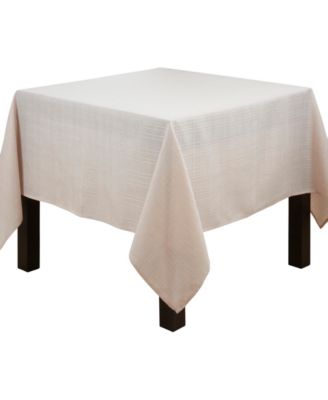Classic Stitched Plaid Tablecloth, 70" x 70"