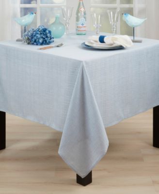 Classic Stitched Plaid Tablecloth, 70" x 70"