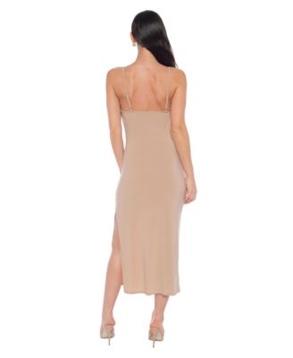 Women's Maxi Cowl Jersey Dress