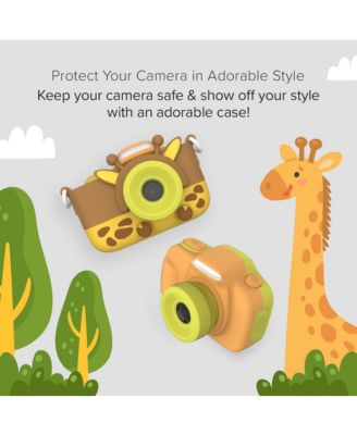 Camera 3 (Yellow) Kids Digital Camera, Video Camera for Toddlers, 16MP 1080HD Video, MicroSD Card, Selfie & Macro Lens, Safety Neck Lanyard Gift for Kids 3-12