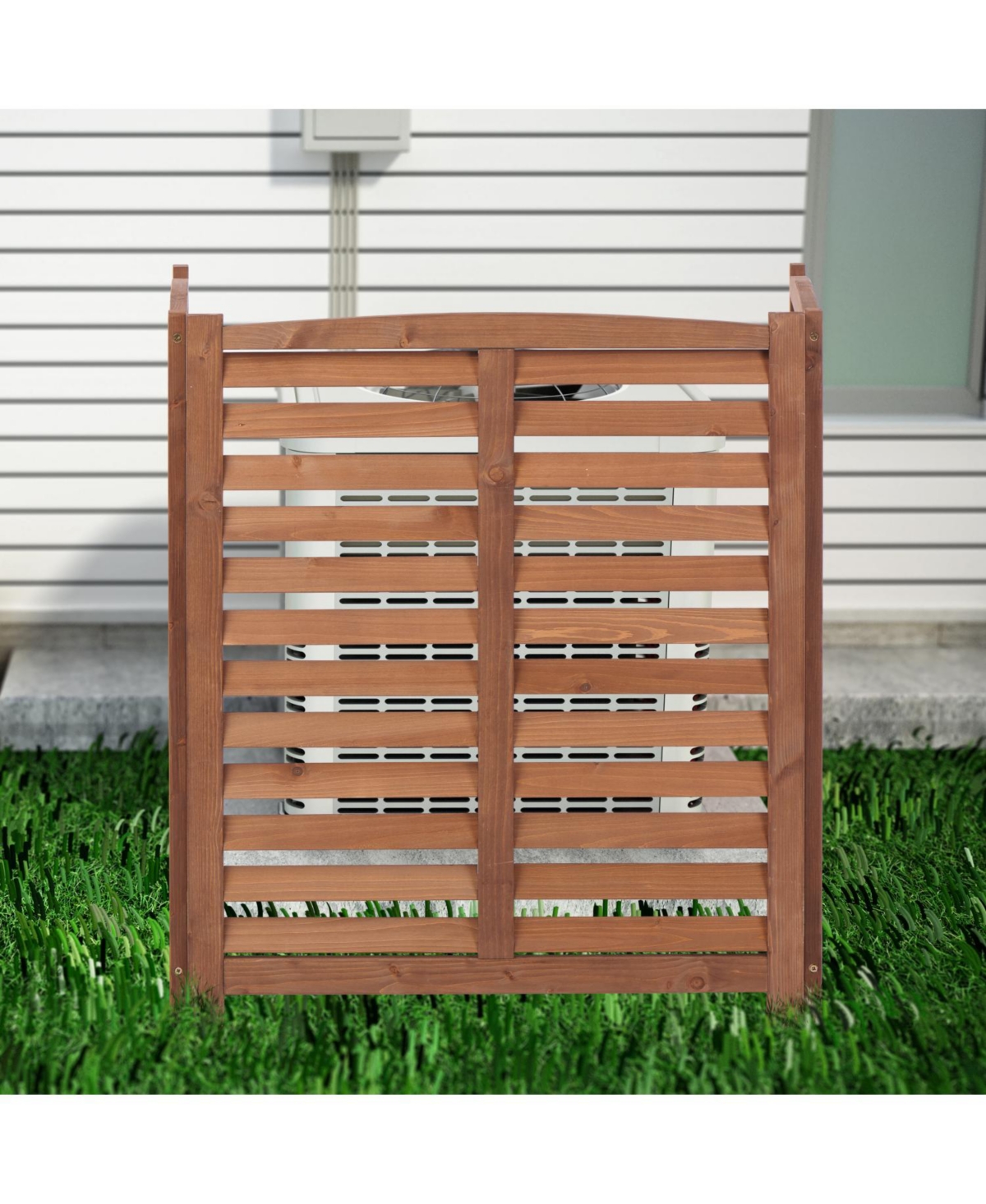 3-Panel Outdoor Ac Fence