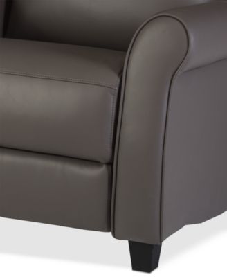 Thandler Leather Power Headrest Recliners, Exclusively at Macy's