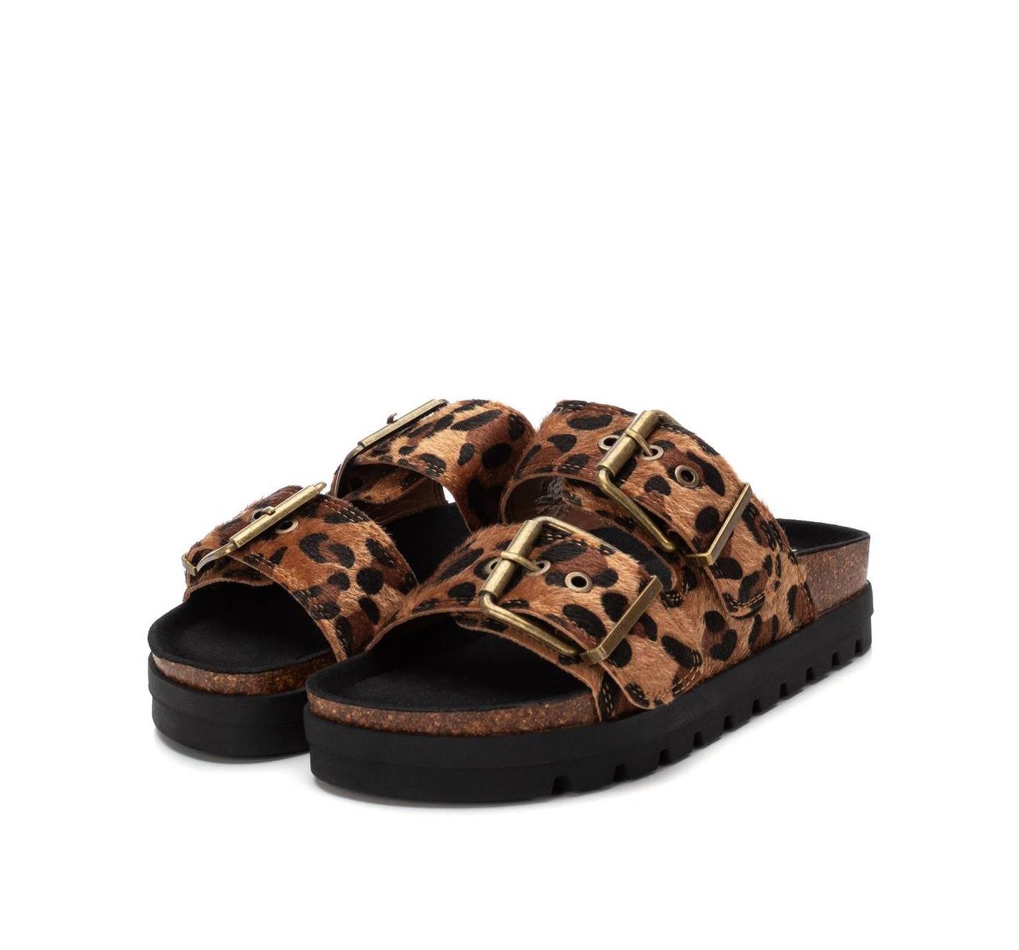 Женские сандалии XTI Footbed Sandals Refresh, цвет: Верблюжий — фото 5