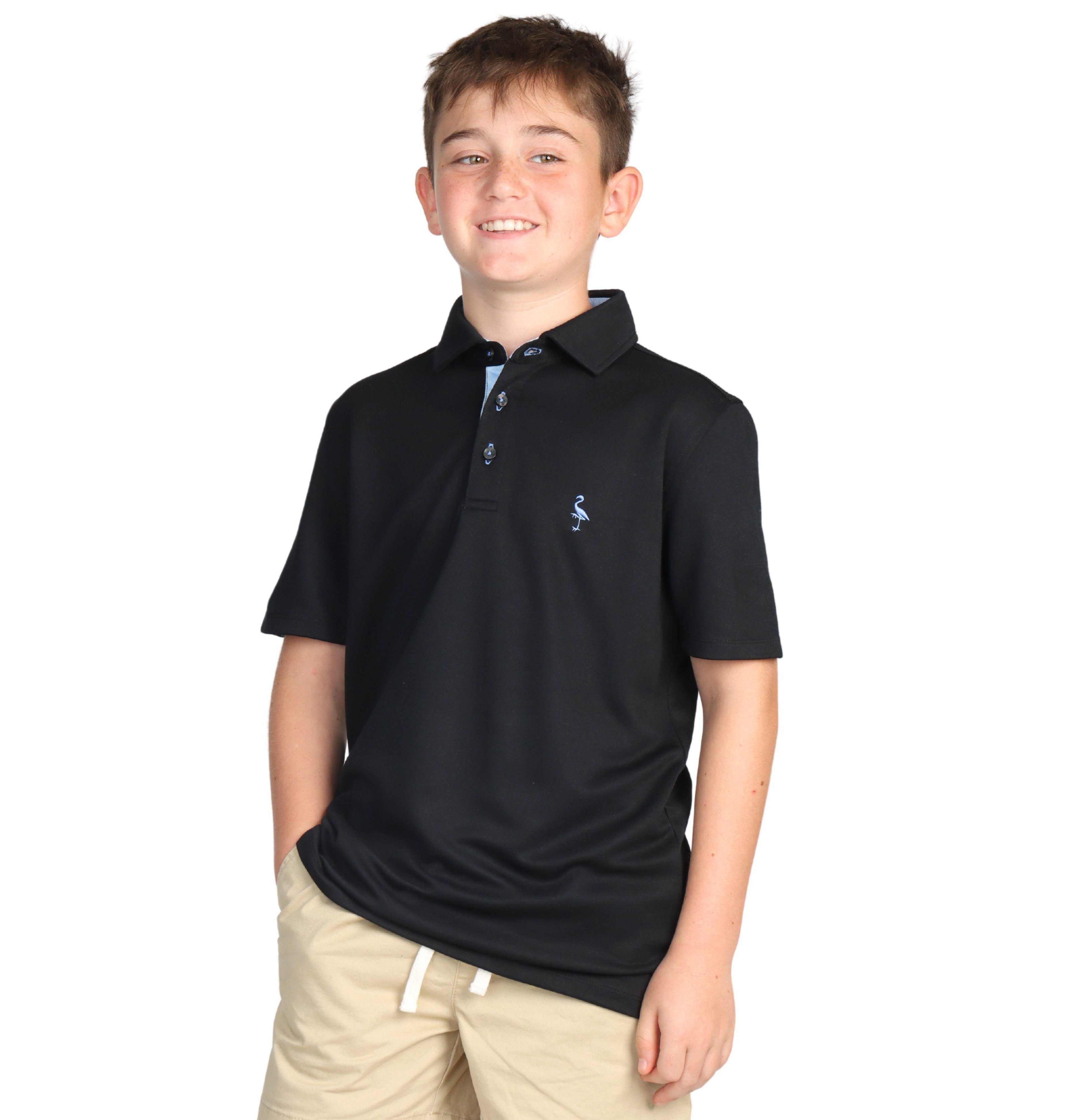 TailorByrd Boys Solid Modal Polo