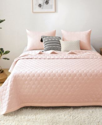 Mini Honeycomb Down Alternative Blanket Set, King