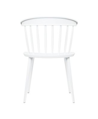 Heavy Duty Plastic Slat Back Dining Chair for Kitchen or Dining Room