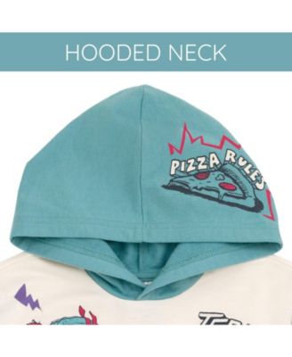 Toddler Boys French Terry Pullover Hoodie and Shorts Outfit Set